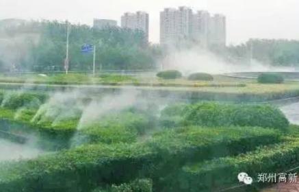 鄭州將推廣&ldquo;霧森系統(tǒng)&rdquo;:超細(xì)水霧降塵除霾