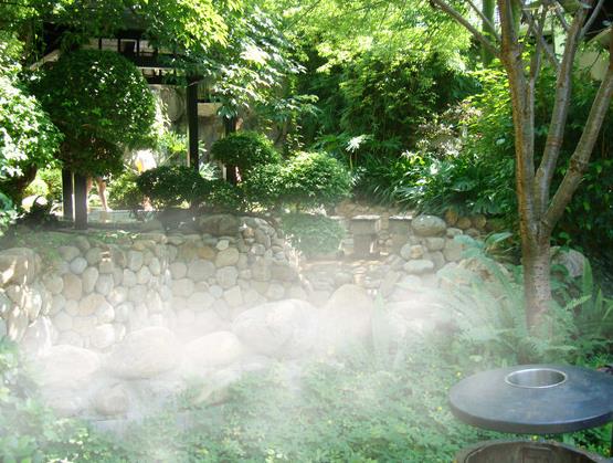人造霧創(chuàng)造綠色，創(chuàng)造健康；水霧除塵清新世界