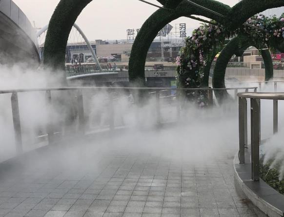 假山、樹林為何適合打造人造霧景觀